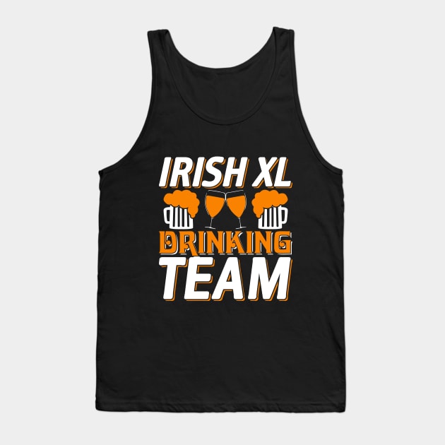 Irish XL Drinking Team Tank Top by JacksonArts